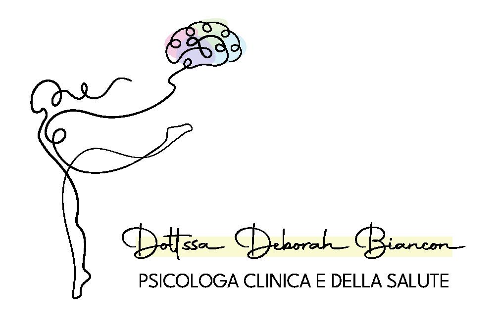 Firma e logo della dott.ssa Deborah Biancon, psicologa clinica e della salute